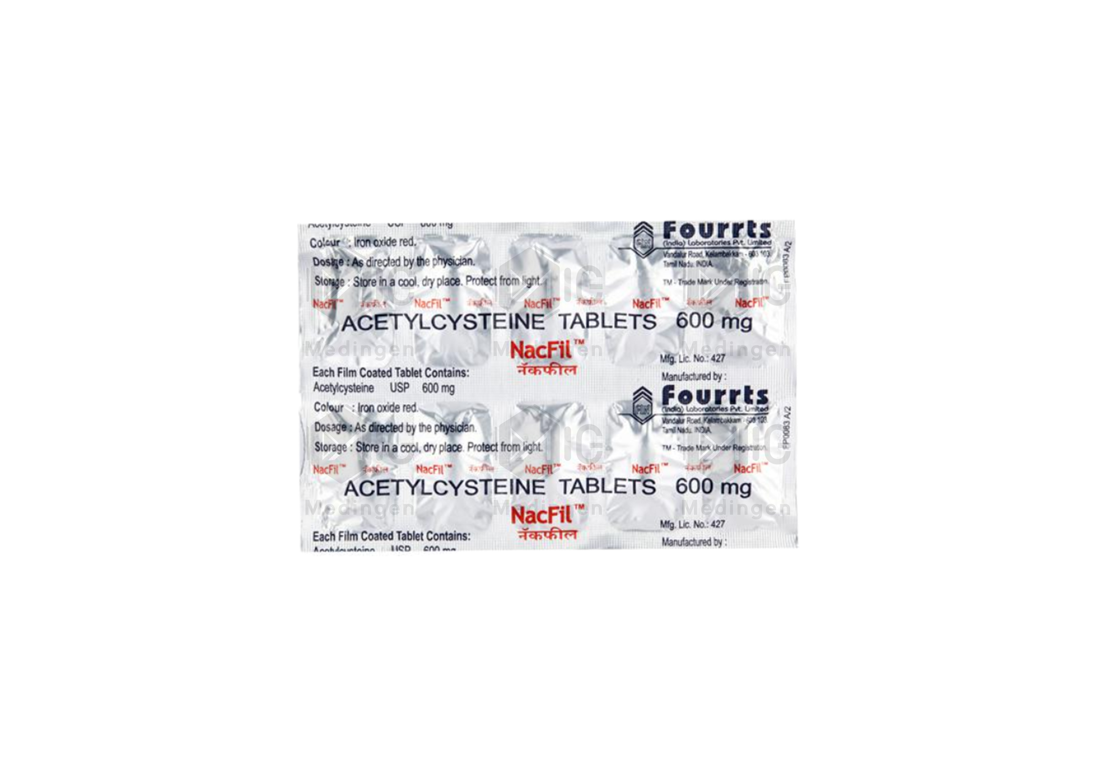NACFIL 600MG